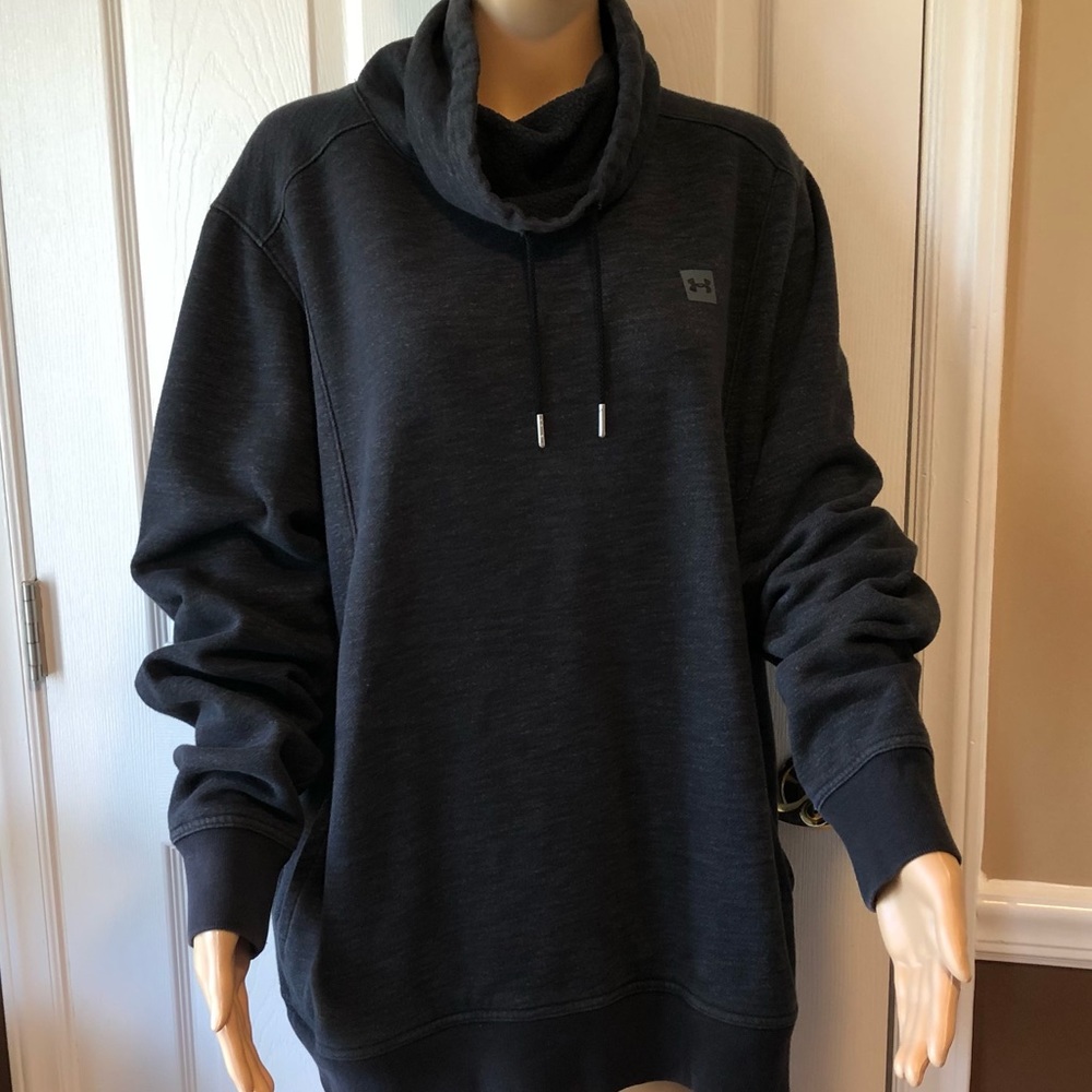Under Armour Black Charcoal Pullover Hoodie